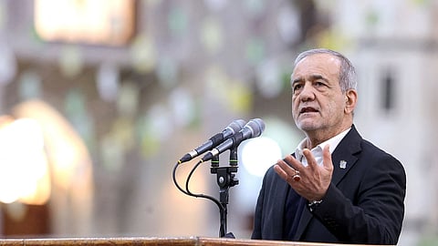 Iranian President Masoud Pezeshkian 