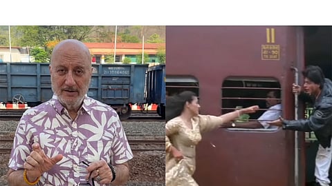 Anupam Kher revisits iconic DDLJ railway track, urges govt to turn it into tourist spot
