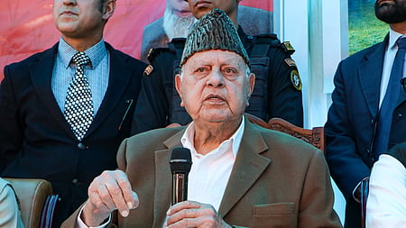 National Conference president Farooq Abdullah