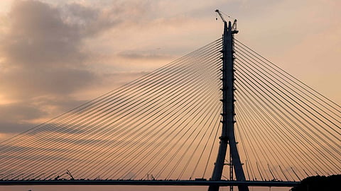 Taiwan's Danjiang bridge, world's longest single-mast asymmetric cable-stayed bridge, opens for traffic