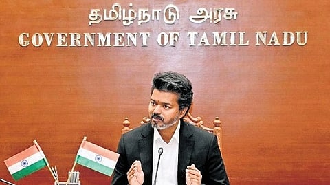 Chief Minister C Joseph Vijay.