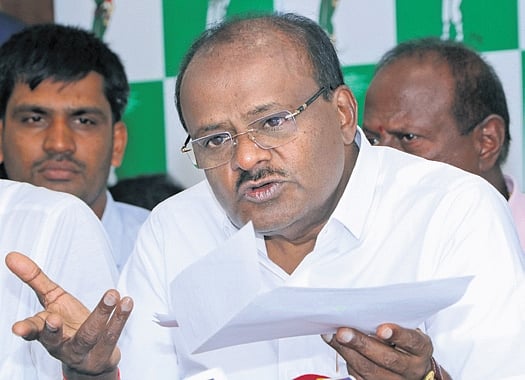 Scrap Bidadi project, do not become real estate broker: Kumaraswamy slams Siddaramaiah