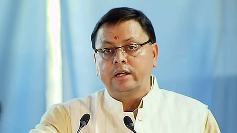 CM Pushkar Singh Dhami 