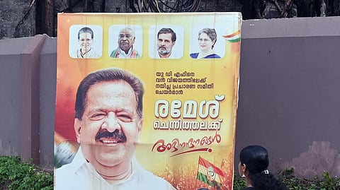 After the AICC announcement, Chennithala avoided the media and reportedly left the capital.
