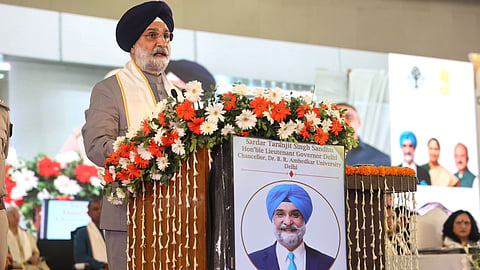 Delhi Lieutenant-Governor Taranjit Singh Sandhu.