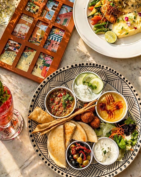 Mezze platter
