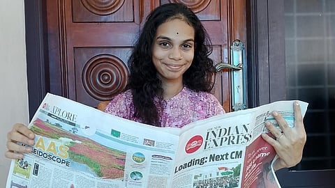 Arunima, a native of Kalpakanchery, has now completed 1,000 episodes of ‘Varthamana Kadalas’, a five-minute audio roundup of major headlines curated from Malayalam and English newspapers.