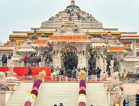 Ayodhya’s Ram Katha Museum to get
3 palm-leaf Ramayana manuscripts