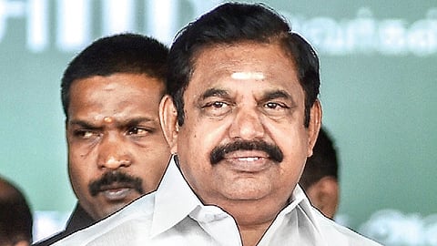 AIADMK general secretary Edappadi K Palaniswami 