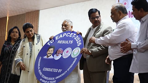 JNTUH releases TG EAPCET 2026 exam results in Hyderabad. 