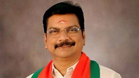 Former BJP state spokesperson ANS Prasad.