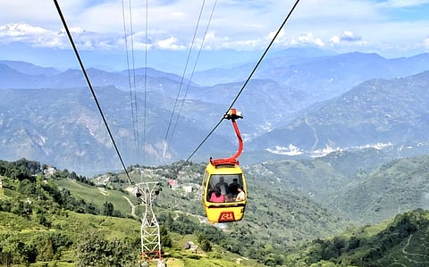 The project, estimated to cost Rs 450 crore, is expected to reduce travel time from nearly three hours to 15 minutes.