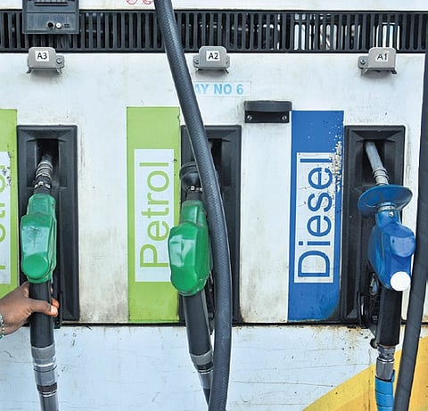 For every litre of petrol priced at around Rs 109 earlier, consumers paid only about 42-45 per cent towards the base fuel cost.