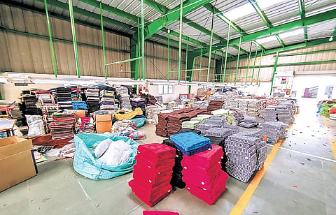 Prices of raw materials required for textile manufacturing had risen by 30% to 60% over the past few months