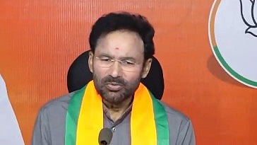 Minister G Kishan Reddy. 
