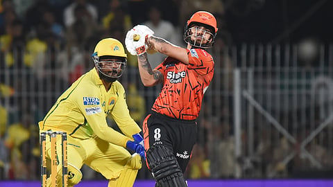 Ishan Kishan (C) scored 70 runs against CSK on Monday