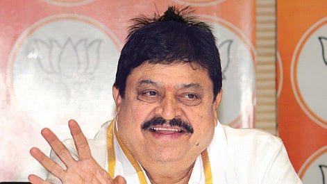 State BJP president N Ramchander Rao. 