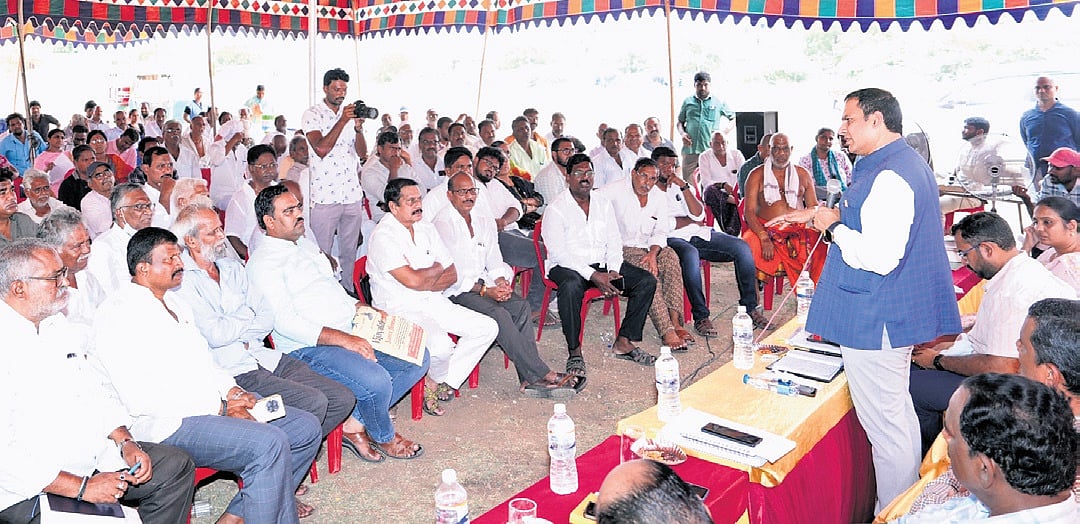 APCRDA holds Gram Sabha in Thullur amid Amaravati land acquisition, pooling exercise