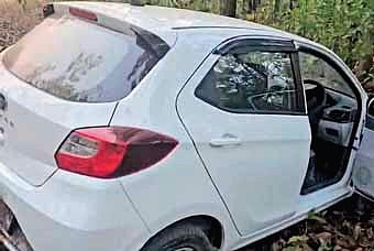 The car used by accused Bunty.