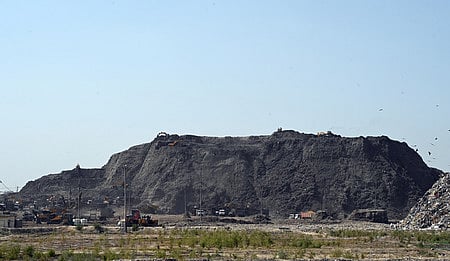 Bhalswa landfill site