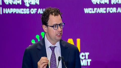 Anthropic CEO Dario Amodei held that India has key role to play in AI sphere during his address at the AI Impact Summit in New Delhi in February 2026