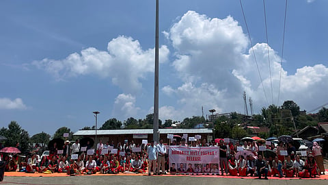 The protests were staged in the Naga-majority Senapati, Ukhrul, Chandel, Tamenglong, Kamjong and Noney districts under the banner of the Naga Women’s Union. 