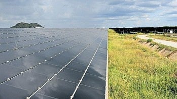 Though Karnataka leads in solar power generation, contribution from the state to the central grid was less due to cloud cover in most places.