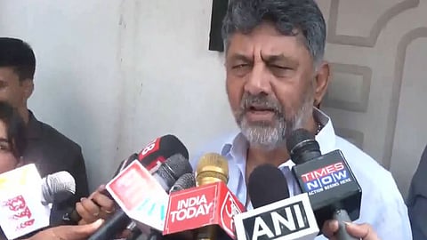 Karnataka Chief Minister DK Shivakumar.