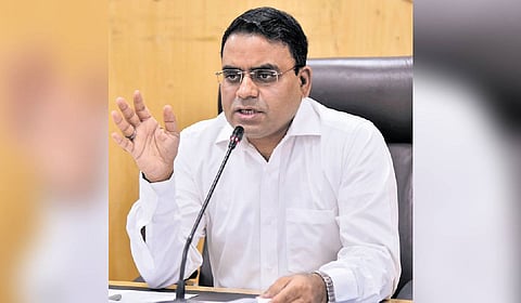 Andhra Pradesh Chief Electoral Officer Vivek Yadav.
