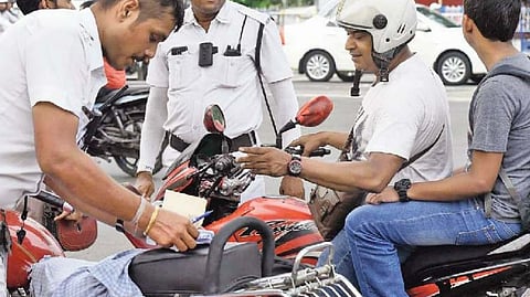 Most cases of unauthorised parking were recorded in the South traffic guard area.