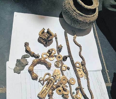 Siddu Patil, State Committee Member, Lakkundi Heritage Area Development Authority said they have started archaeological exploration and collected many artifacts.