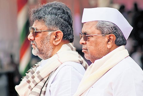 Congress sources said CM Siddaramaiah and DCM DK Shivakumar are likely to be called to New Delhi over the next few days to put an end to the leadership issue .