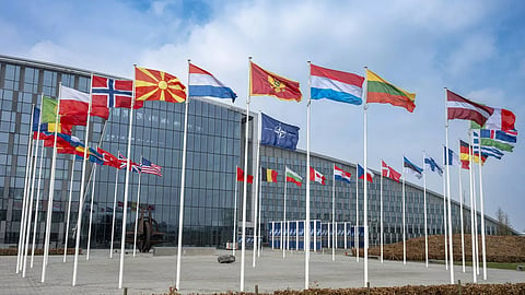 NATO headquaters in Brussels, Belgium.
