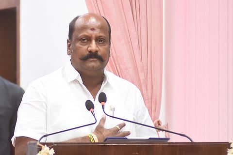 Tamil Nadu state Transport Minister A Vijay Tamilan Parthiban 