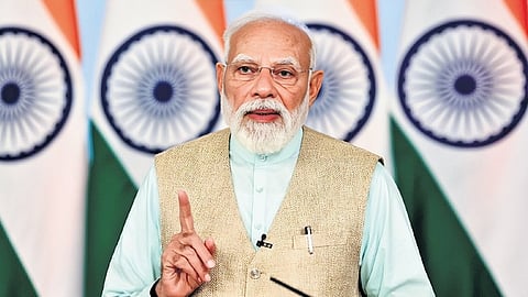 Prime Minister Narendra Modi.