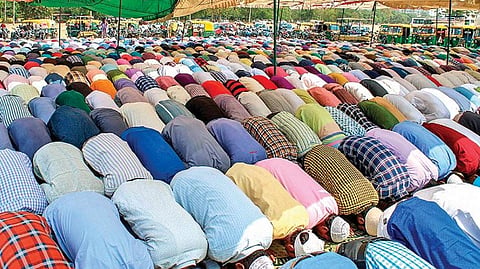  CM Yogi had said that namaz should be offered inside mosques and other designated places instead of public spaces like roads.