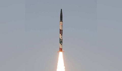 The Agni-I is a nuclear-capable, single-stage, solid-fuel short-range ballistic missile developed by the Defence Research and Development Organisation (DRDO). 