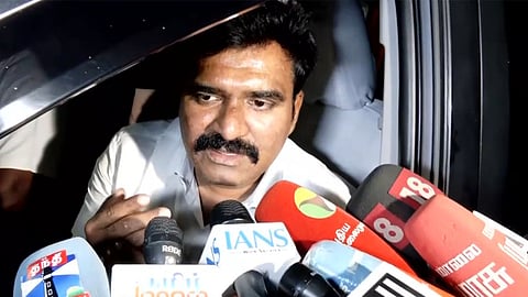 Tamil Nadu Minister for Energy Resources and Law CTR Nirmal Kumar 