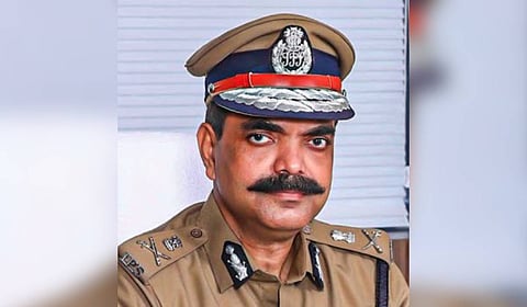 New Chennai police commissioner A Amalraj.