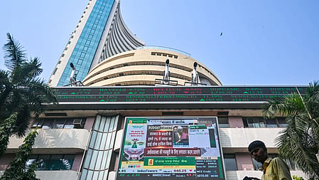 Tech Mahindra, HCL Technologies, Infosys, Tata Consultancy Services, Bajaj Finance, Titan, IndiGo, Sun Pharmaceuticals and ITC were among the laggards.