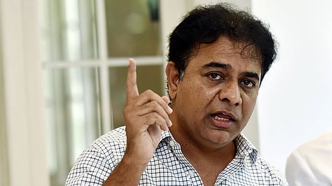 BRS working president KT Rama Rao.
