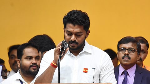 Natural Resources Minister T K Prabhu.