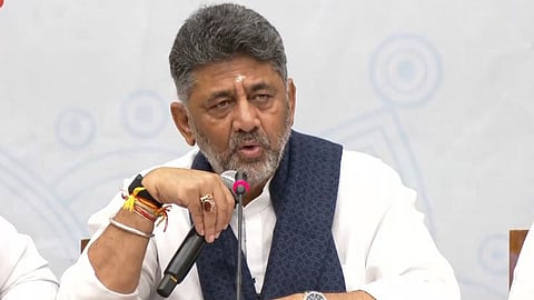Karnataka Deputy CM DK Shivakumar.