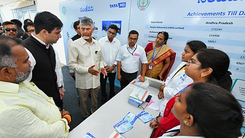 Chief Minister Nara Chandrababu Naidu participated in the Sanjeevani programme at Kandriga village in Yadamari mandal in Chittoor district on Saturday.
