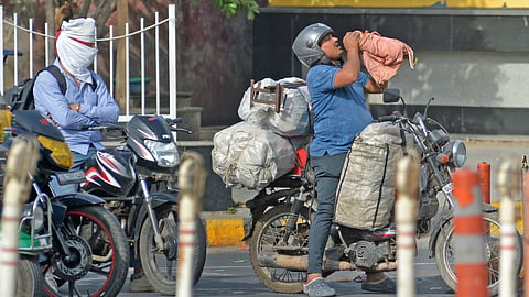 Delhi heatwave.