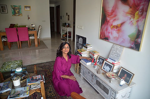 Patricia Loison at her home in Delhi