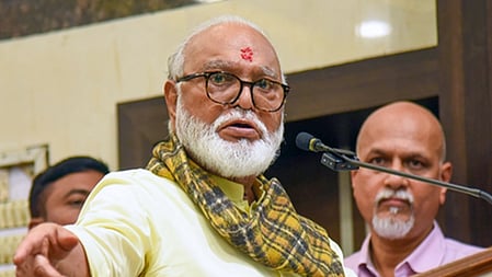 Maharashtra Minister Chhagan Bhujbal.