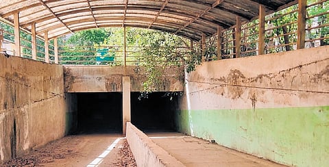 Locals said the condition of the site has remained largely unchanged for years