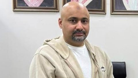 Abdul Rahim after he was released from Saudi Jail heading to Kozhikode