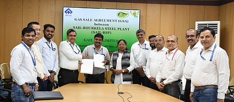 Signed on May 19, the MoU aims to ensure supply of PNG to RSP to support certain important aspects of steel manufacturing. 